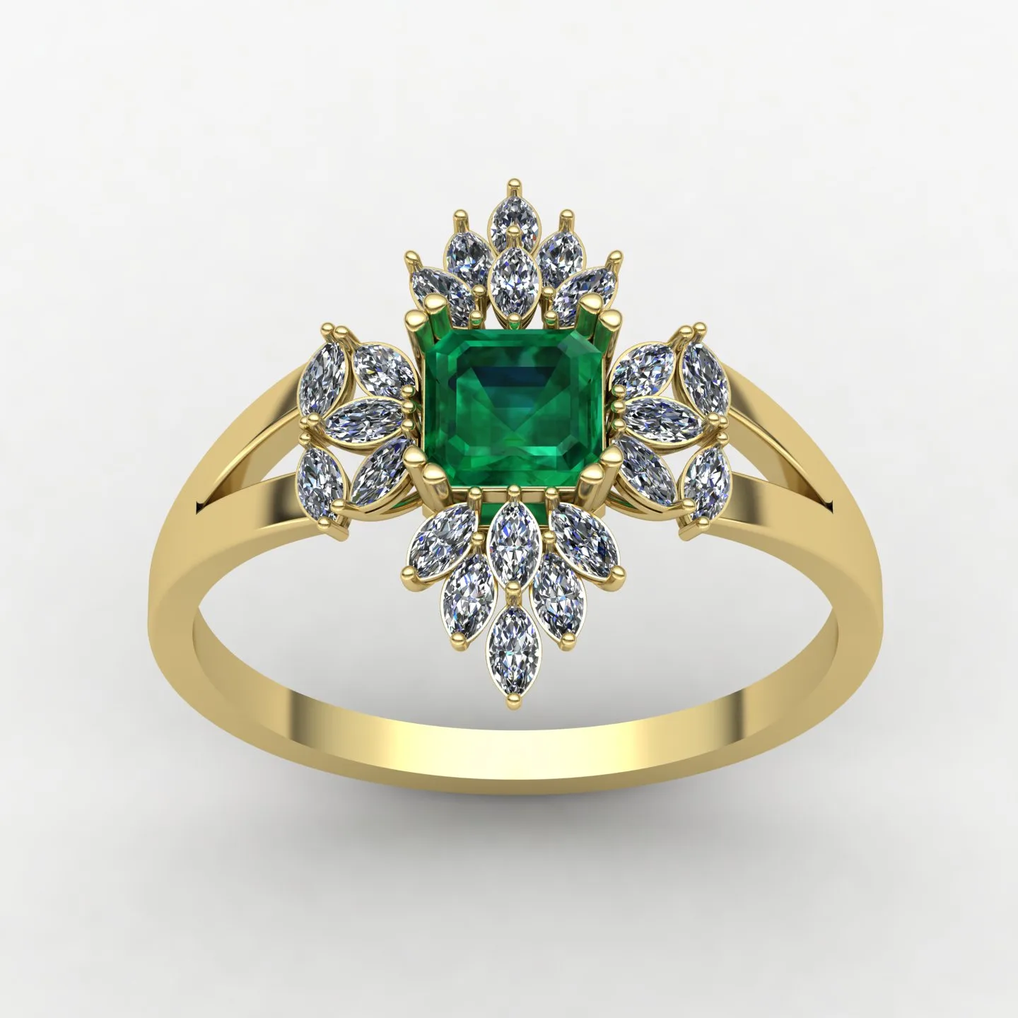 Women's Sabdi Ring Code 03 3D Model — image 7