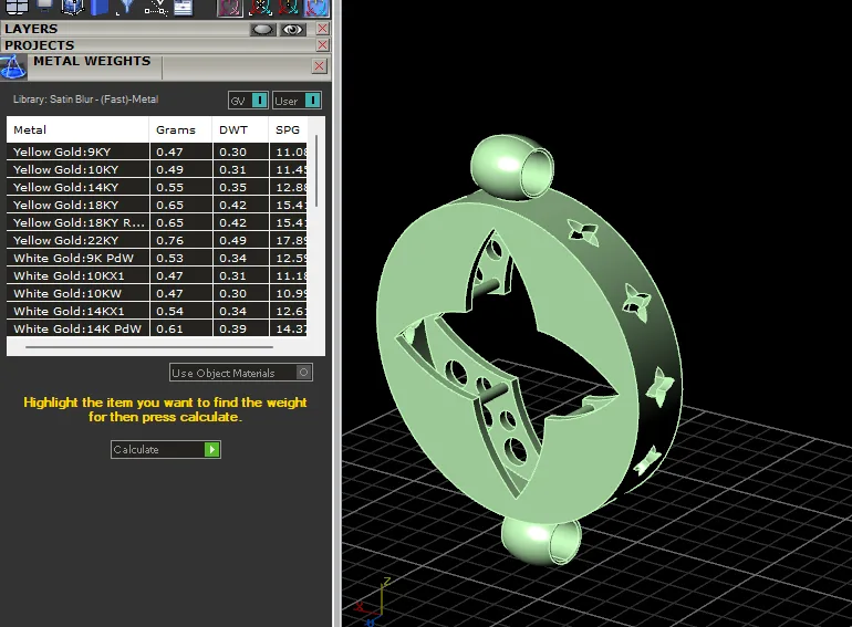 Daneh Robrto Kvyn Bracelet 01 3D Model — image 6