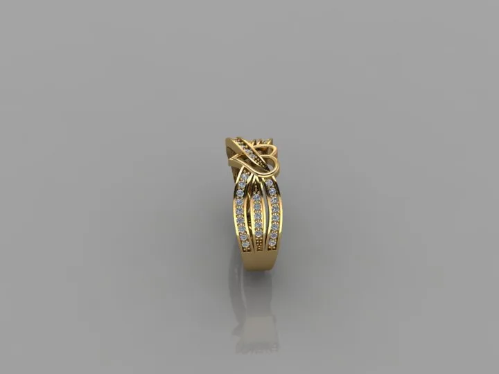 Heart Ring 01 3D Model — image 5