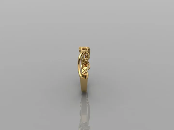 Heart Ring 02 3D Model — image 5