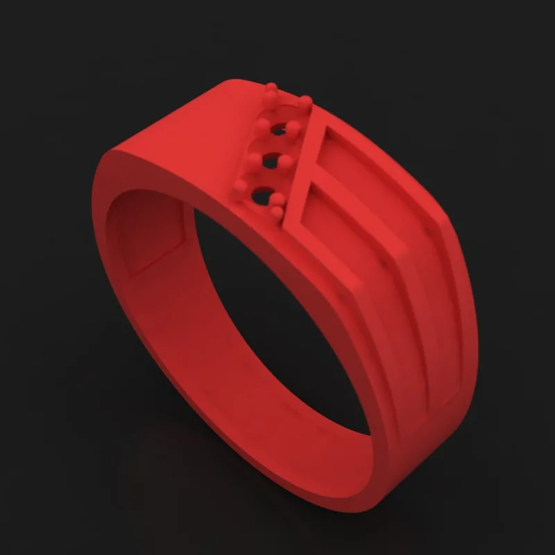 Cut Khor Aineh Fyvzhn Ring R-T-148 3D Model