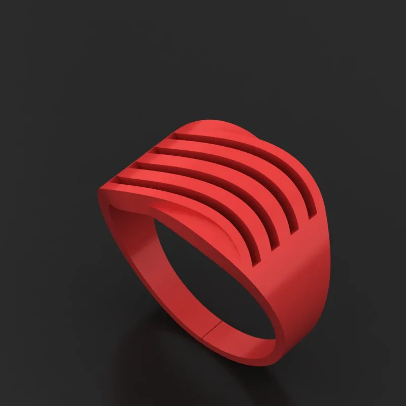 Cut Khor Aineh Fyvzhn Ring R-T-150 3D Model