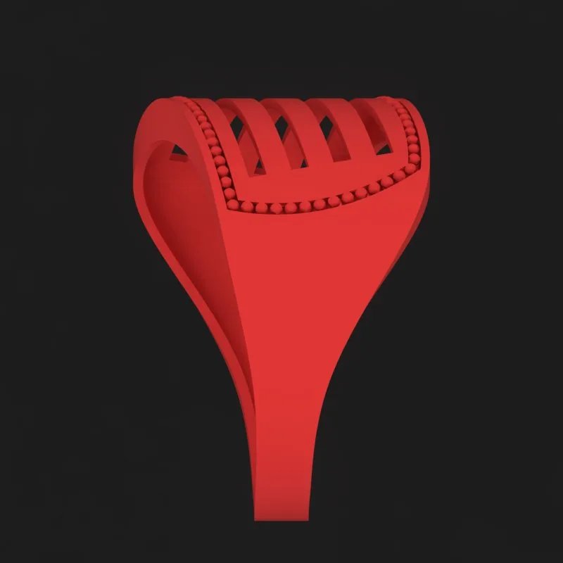 Cut Khor Aineh Fyvzhn Ring R-T-152 3D Model — image 4