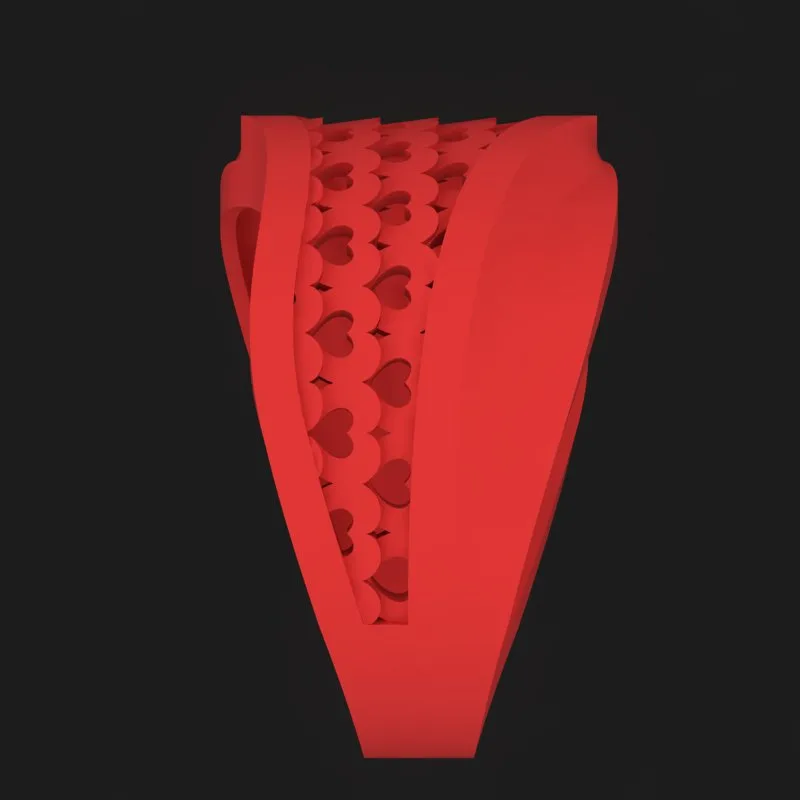 Cut Khor Aineh Fyvzhn Ring R-T-156 3D Model — image 4