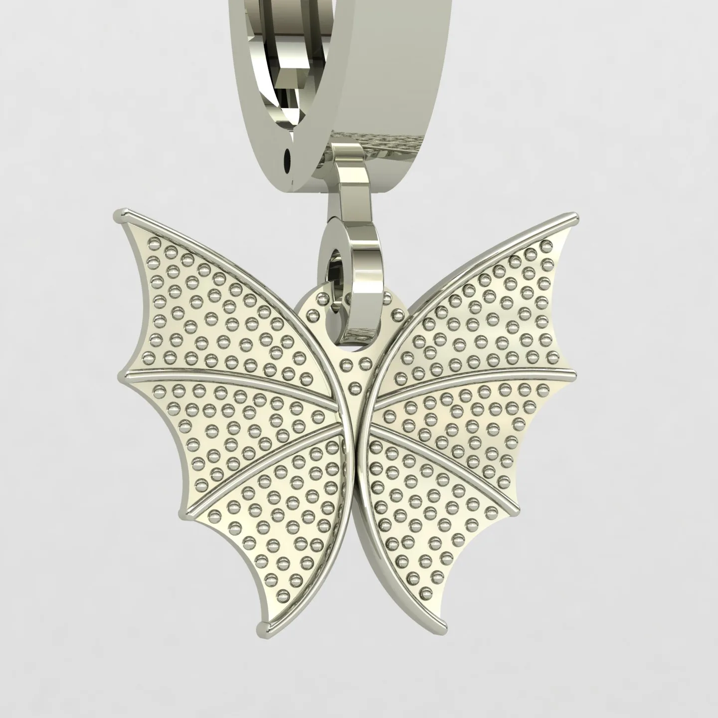 Butterfly Kalipsi Earrings Code 03 3D Model — image 8