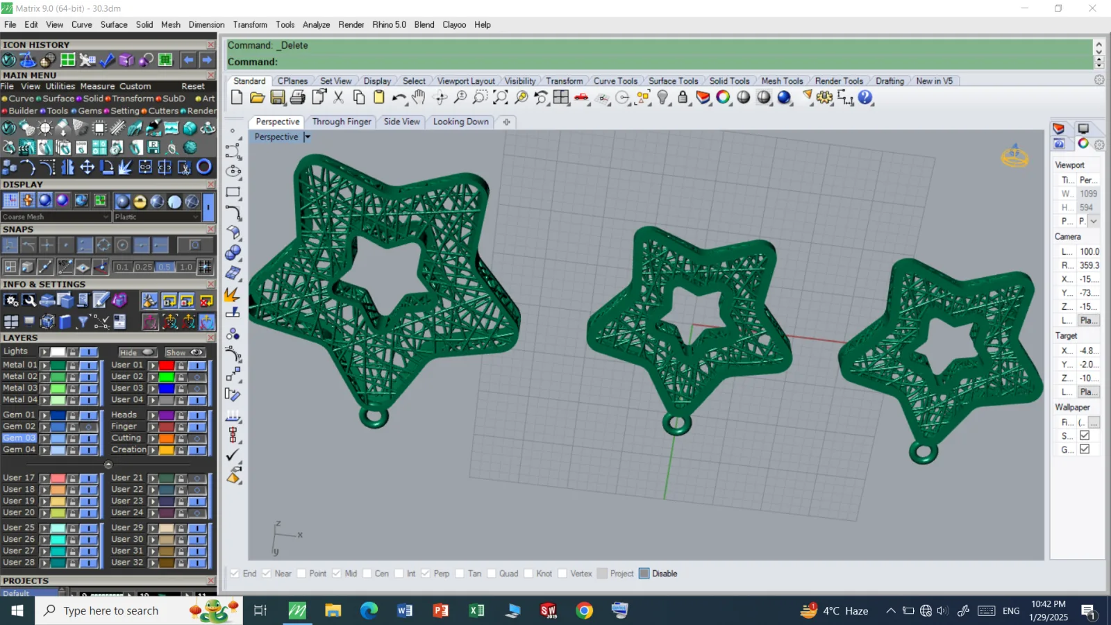 Cut Fyvzhn Half Set 3D Model — image 2