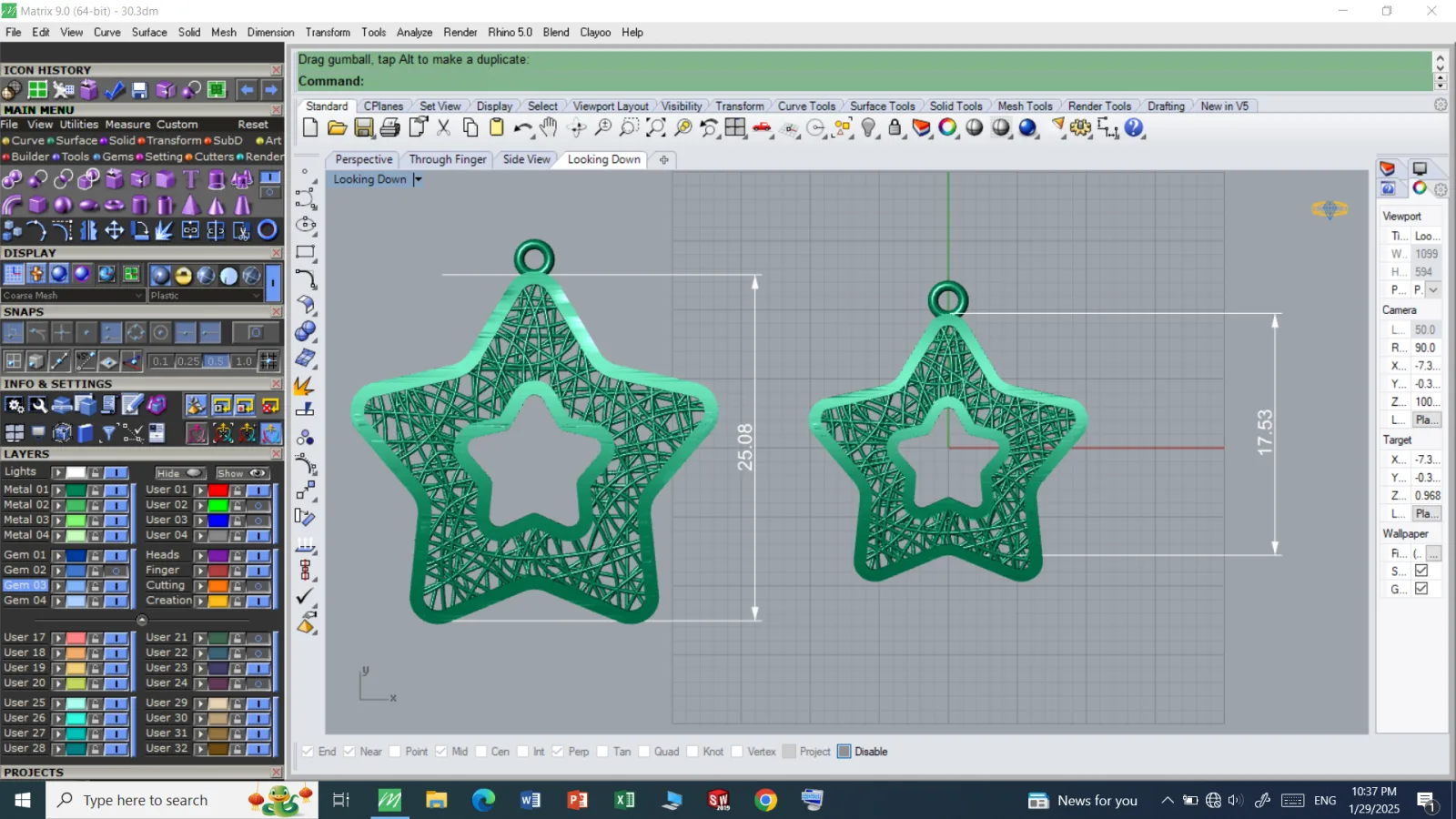 Cut Fyvzhn Half Set 3D Model — image 5