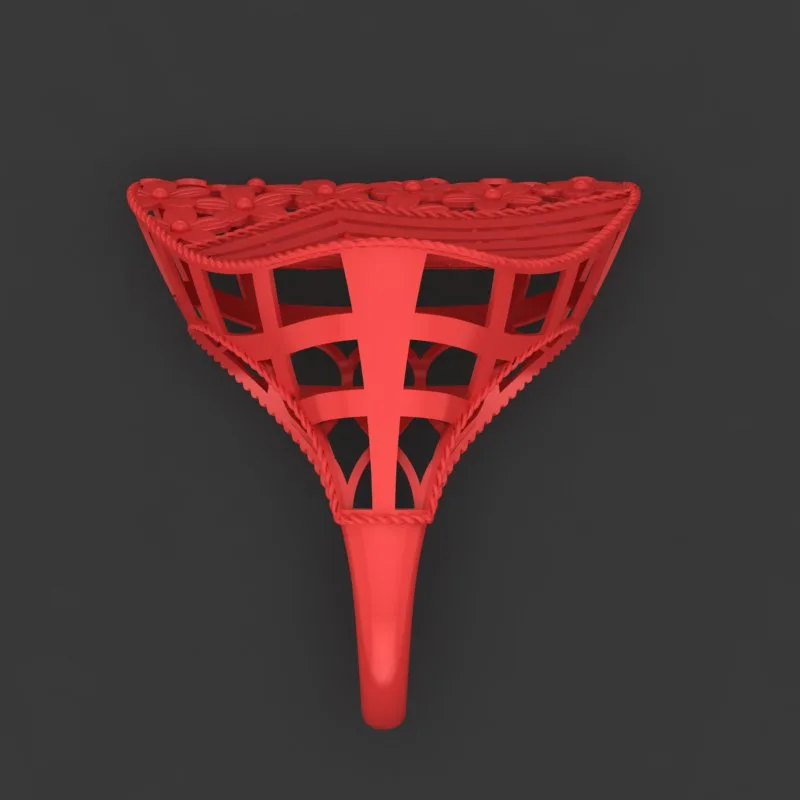 Cut Khor Aineh Fyvzhn Ring R-T-22 3D Model — image 4
