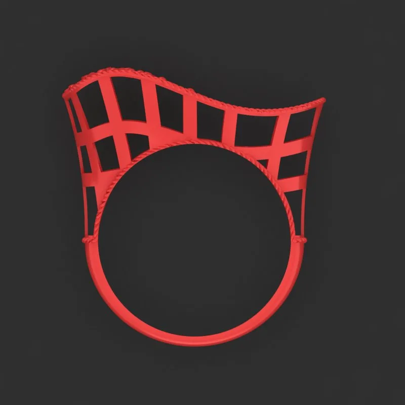 Cut Khor Aineh Fyvzhn Ring R-T-22 3D Model — image 3