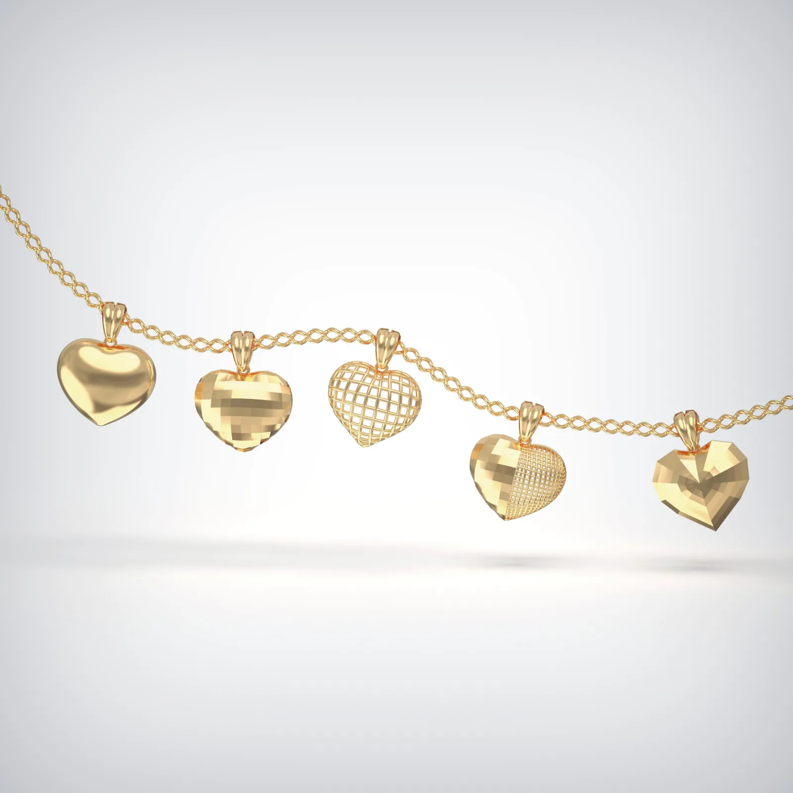 کالکشن آویز دیسکو قلب heart disco — تصویر ۲