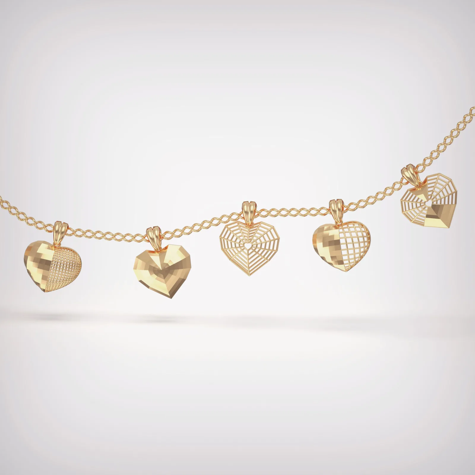 کالکشن آویز دیسکو قلب heart disco — تصویر ۳