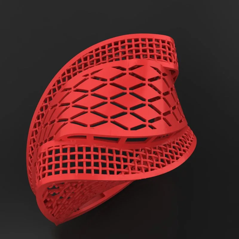 Cut Khor Aineh Fyvzhn Ring R-T-07 3D Model