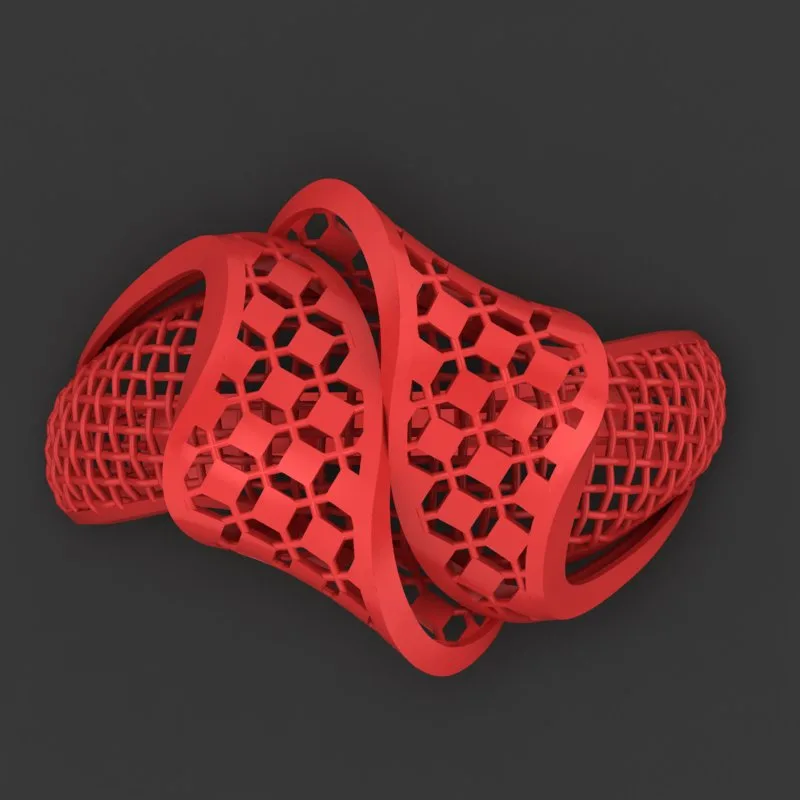 Cut Khor Aineh Fyvzhn Ring R-T-09 3D Model — image 2