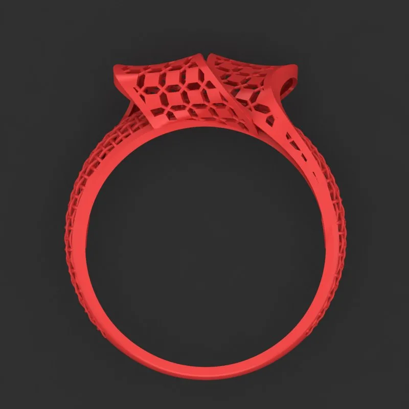 Cut Khor Aineh Fyvzhn Ring R-T-09 3D Model — image 3