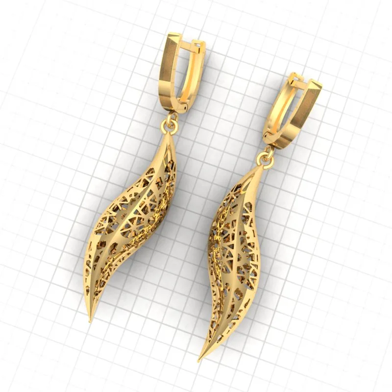گوشواره سری کریستال طرح 8