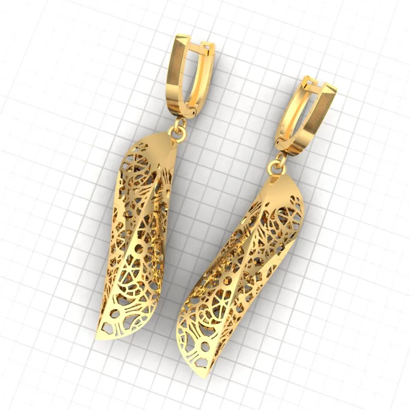 گوشواره سری کریستال طرح 6