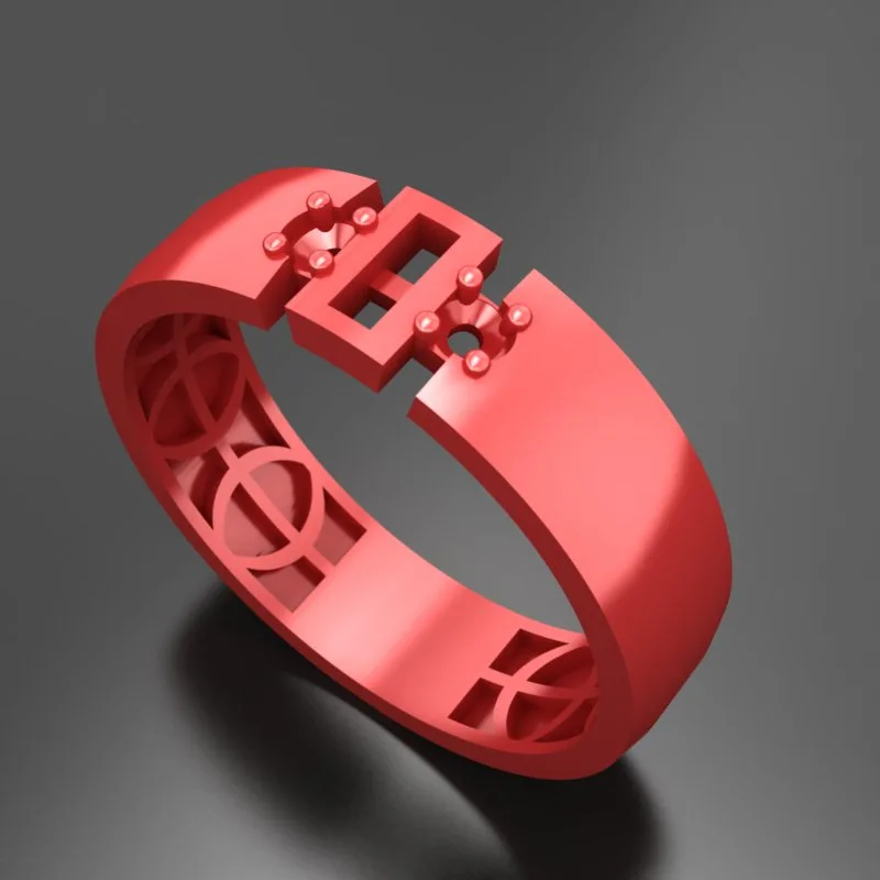 Cut Khor Aineh Fyvzhn Ring R-T-159 3D Model