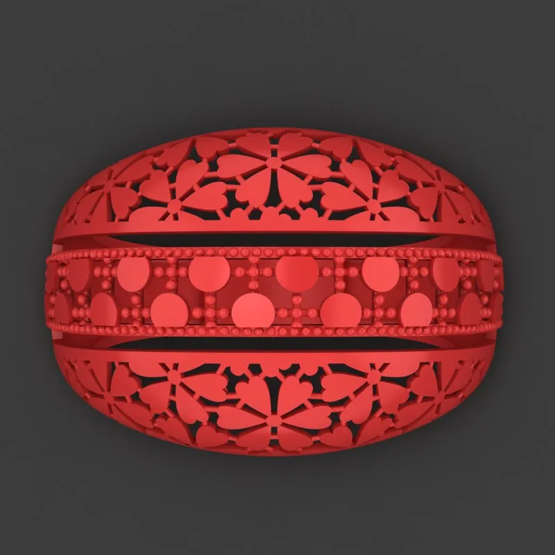 Cut Khor Aineh Fyvzhn Ring R-T-163 3D Model — image 2