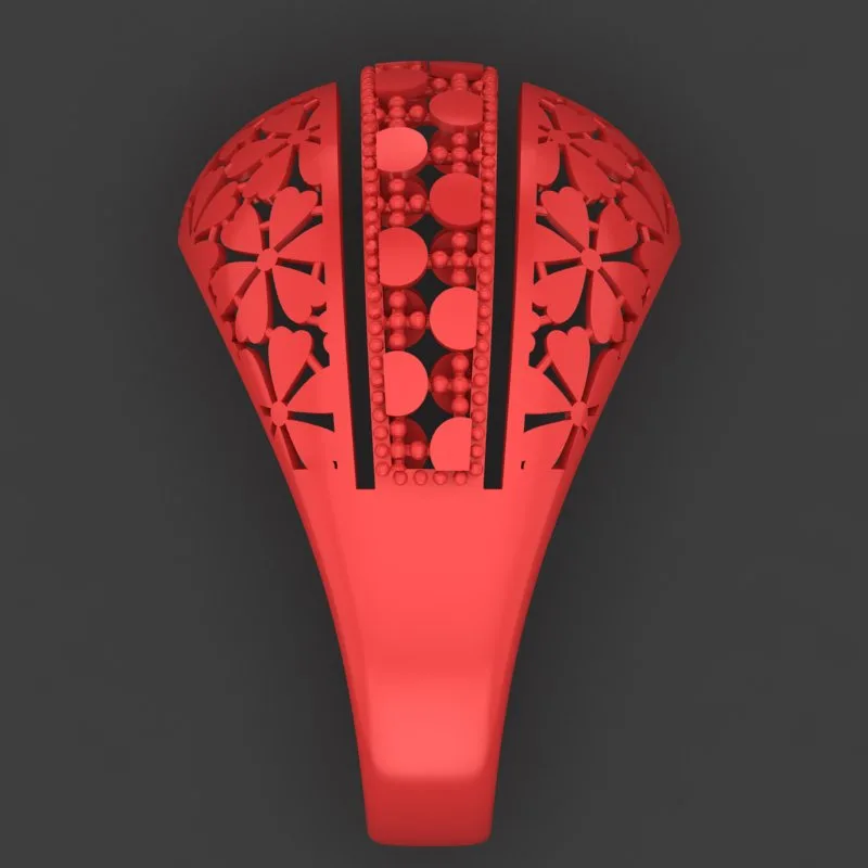 Cut Khor Aineh Fyvzhn Ring R-T-163 3D Model — image 4