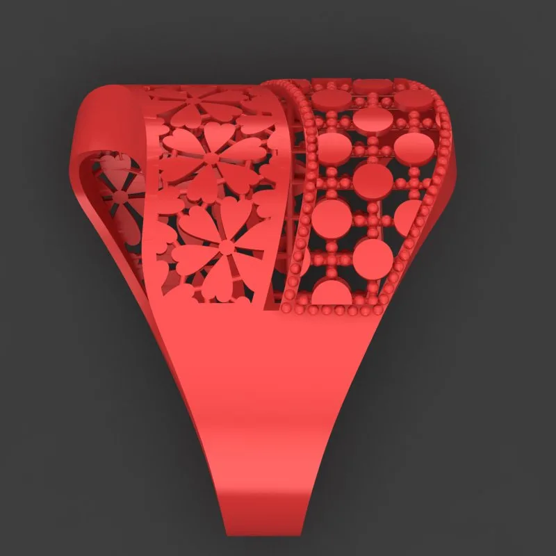 Cut Khor Aineh Fyvzhn Ring R-T-164 3D Model — image 4