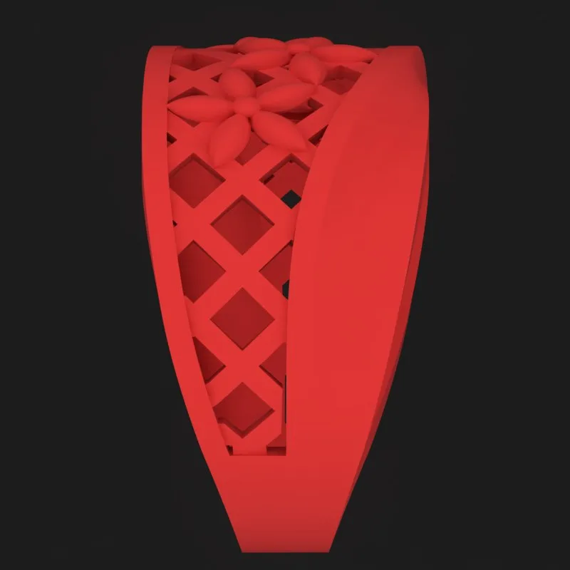 Cut Khor Aineh Fyvzhn Ring R-T-167 3D Model — image 4