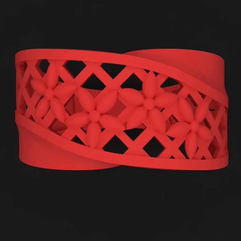 Cut Khor Aineh Fyvzhn Ring R-T-167 3D Model — image 2