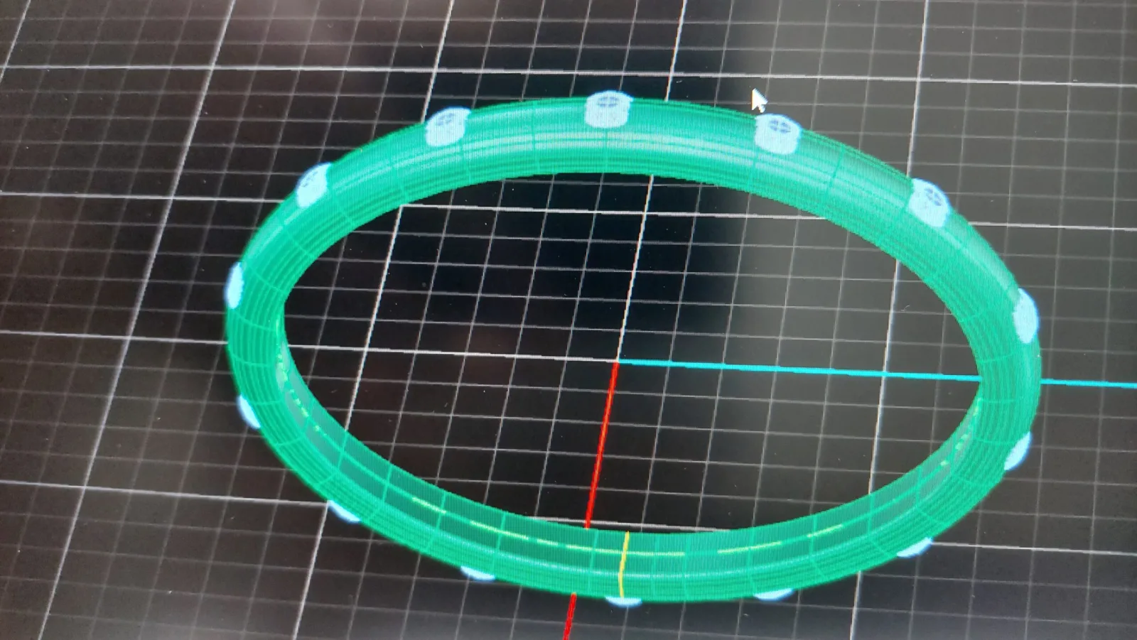 Bracelet Gemstone 3D Model