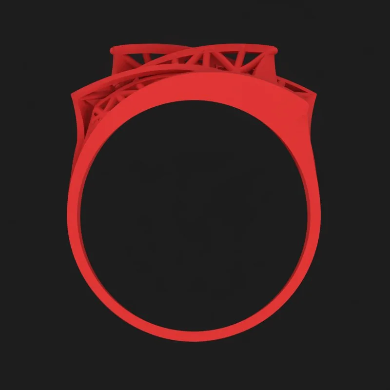 Cut Khor Aineh Fyvzhn Ring R-T-168 3D Model — image 3