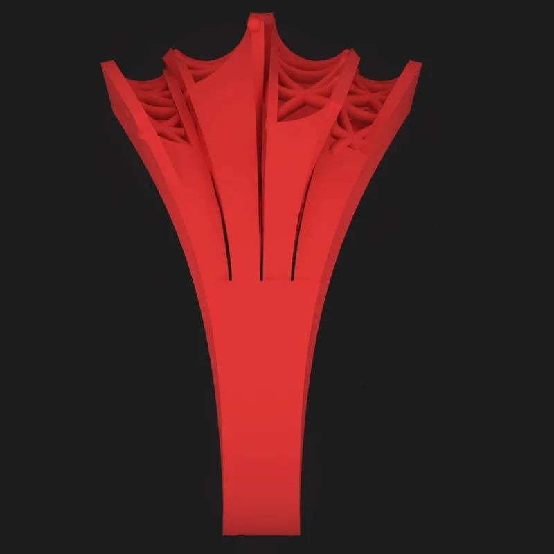 Cut Khor Aineh Fyvzhn Ring R-T-168 3D Model — image 4
