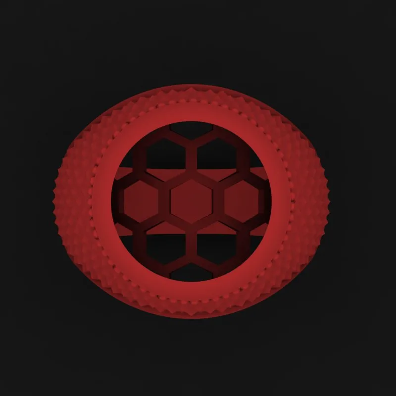 Cut Khor Aineh Fyvzhn Ring R-T-184 3D Model — image 4