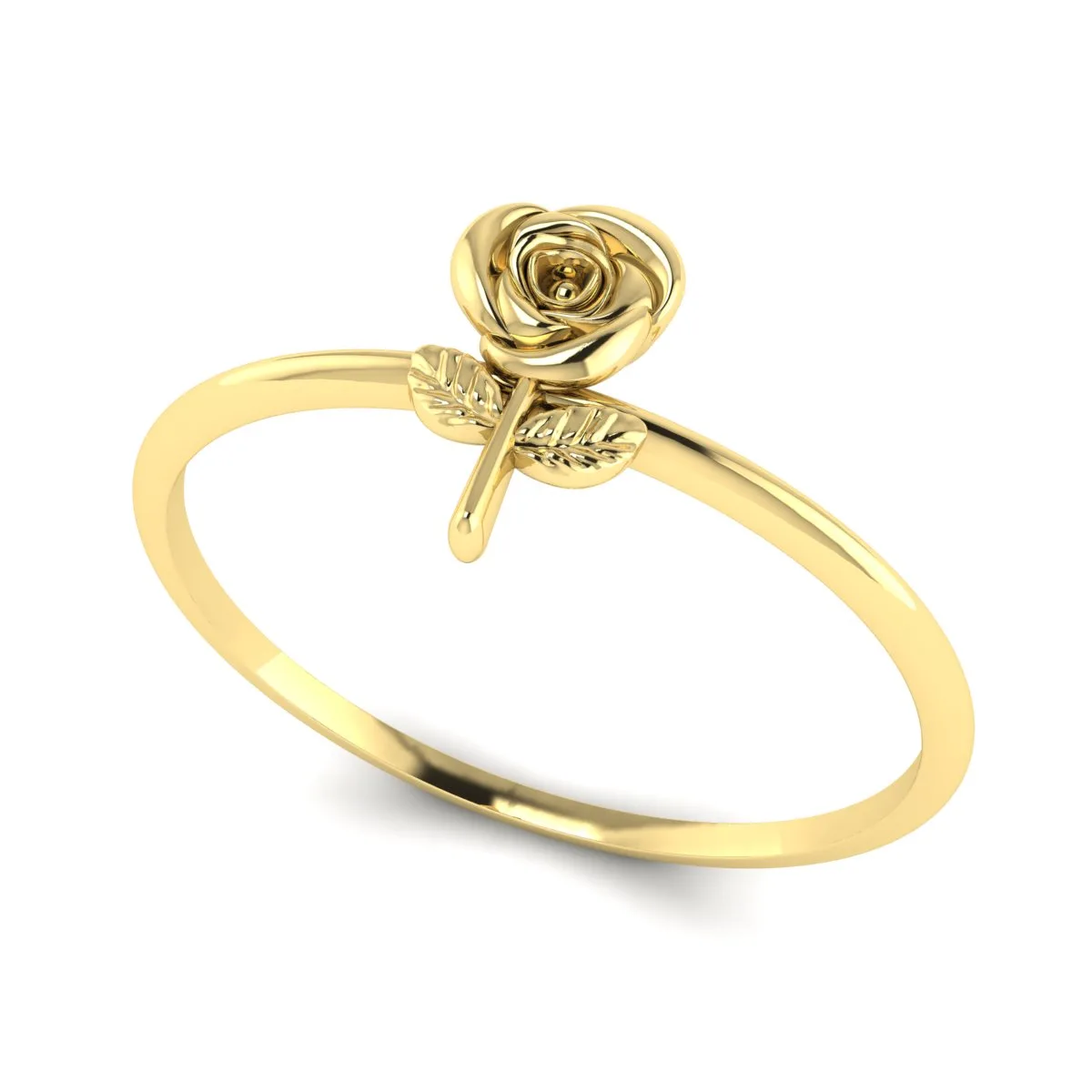 Minimal Flower Ring Code 1 3D Model