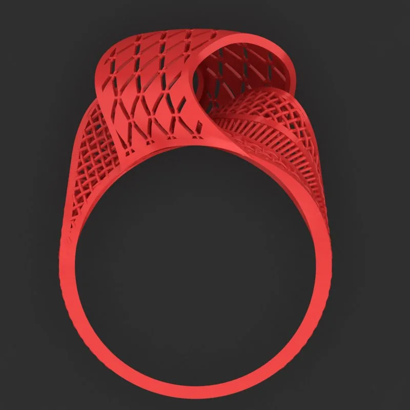 Cut Khor Aineh Fyvzhn Ring R-T-187 3D Model — image 3