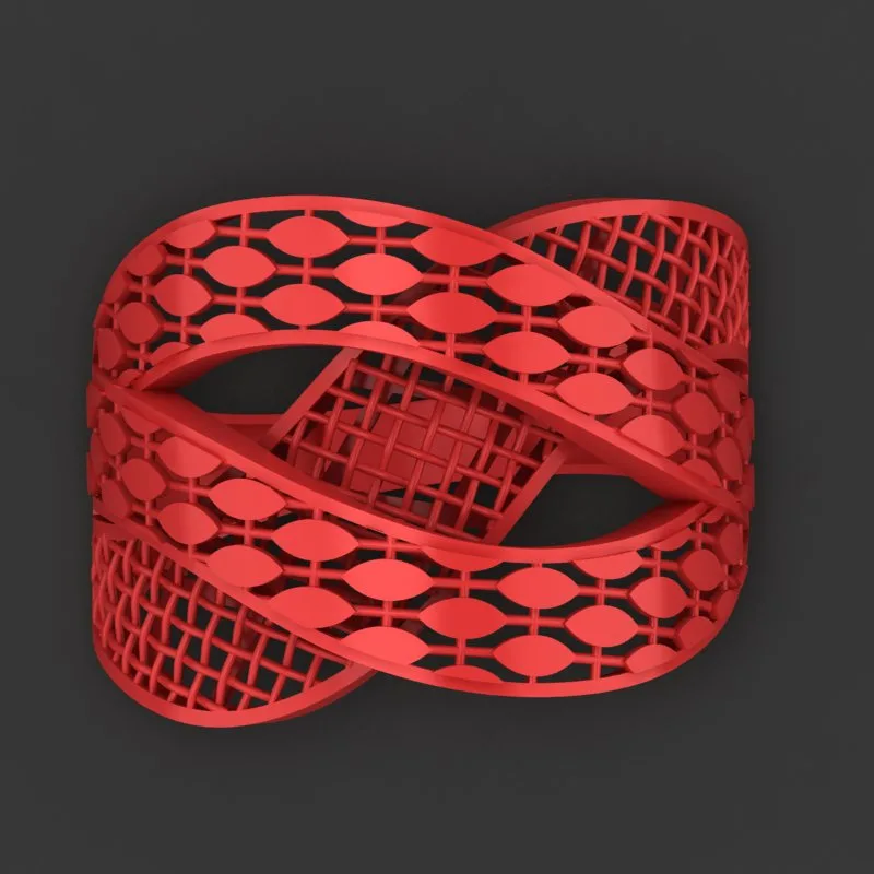 Cut Khor Aineh Fyvzhn Ring R-T-194 3D Model — image 2