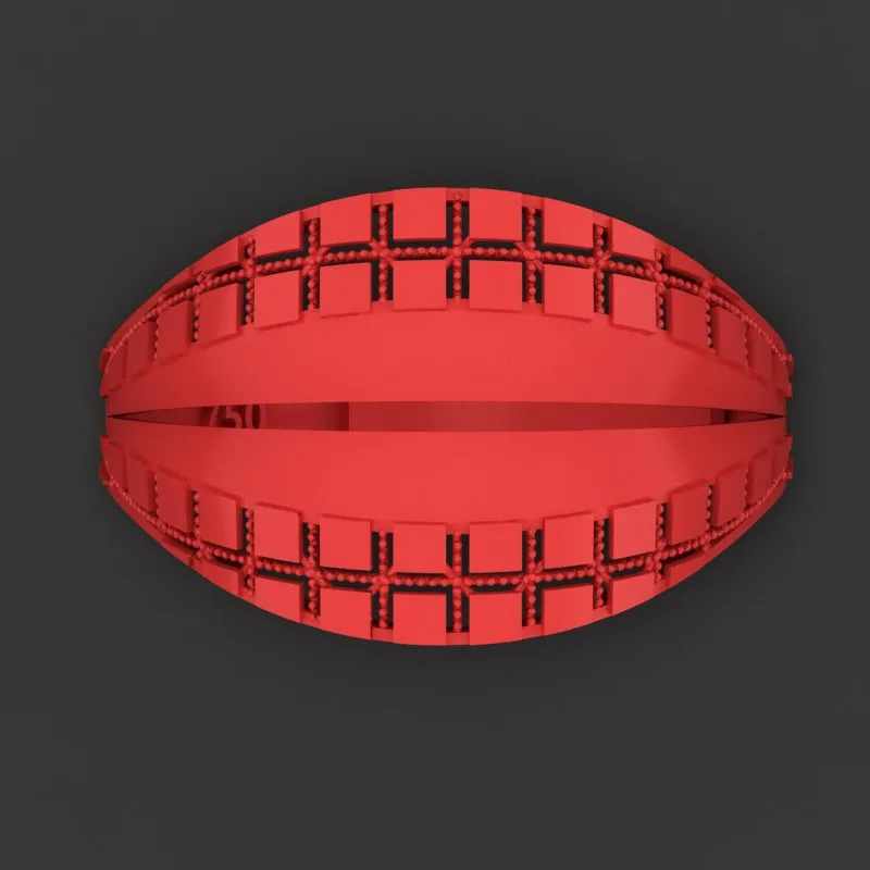 Cut Khor Aineh Fyvzhn Ring R-T-197 3D Model — image 2