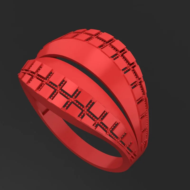 Cut Khor Aineh Fyvzhn Ring R-T-197 3D Model
