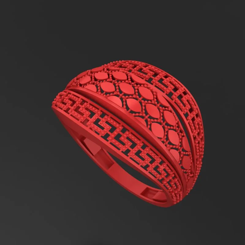 Cut Khor Aineh Fyvzhn Ring R-T-201 3D Model