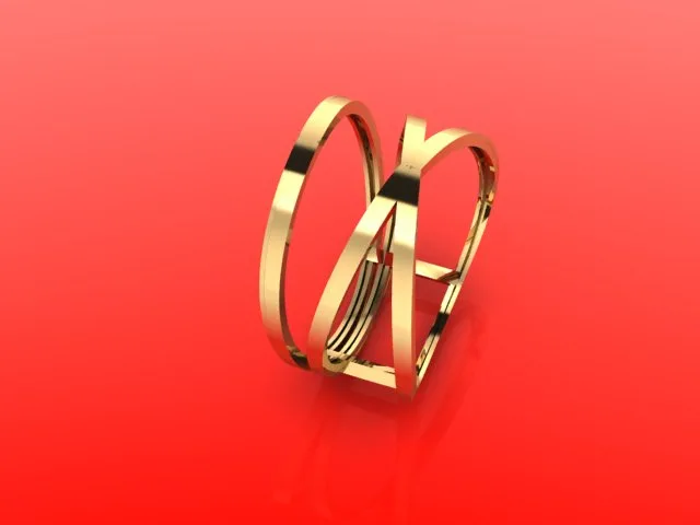 Minimal Ring 3D Model