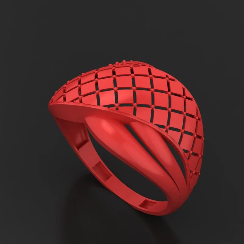 Cut Khor Aineh Fyvzhn Ring R-T-206 3D Model
