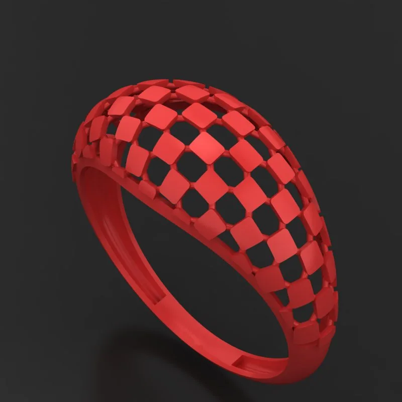 Cut Khor Aineh Fyvzhn Ring R-T-213 3D Model