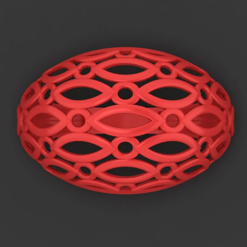 Cut Khor Aineh Fyvzhn Ring R-T-214 3D Model — image 2