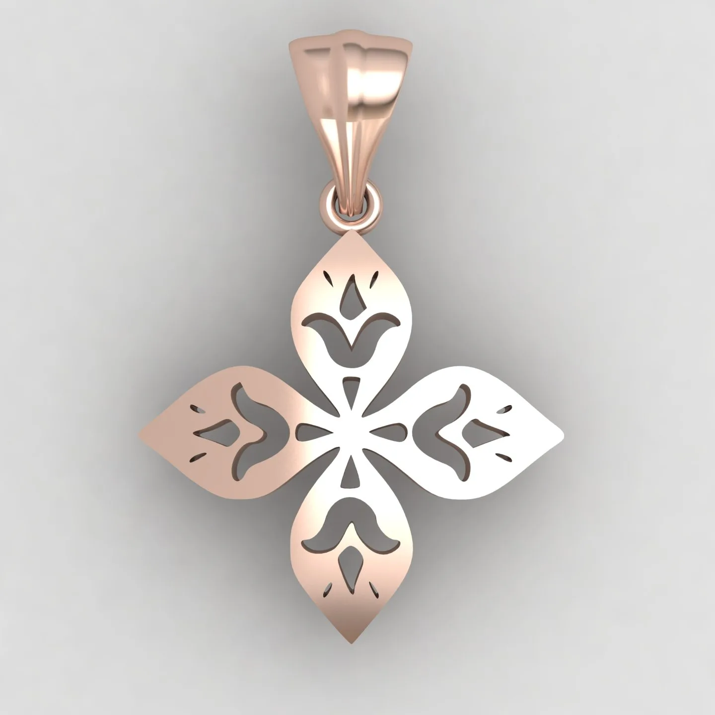 Pendant Code 02 3D Model — image 2
