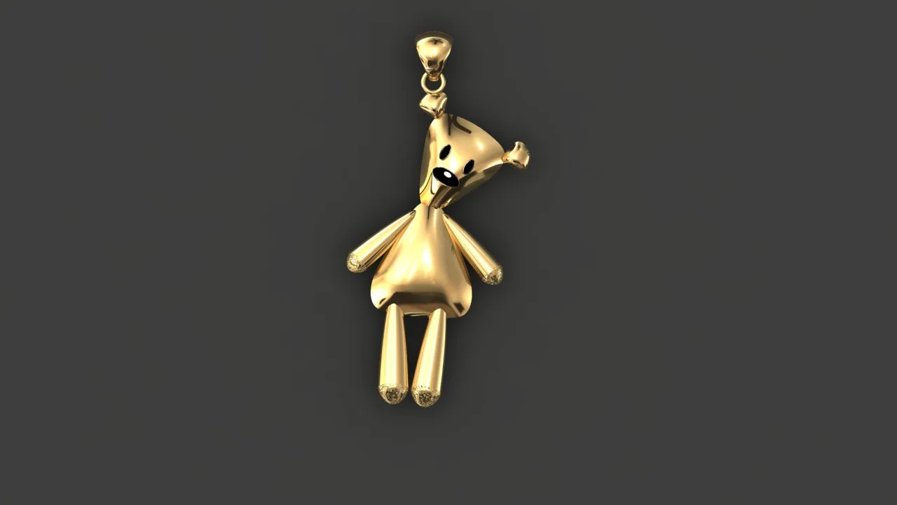Arosk Tadi Mastrbin Pendant 3D Model
