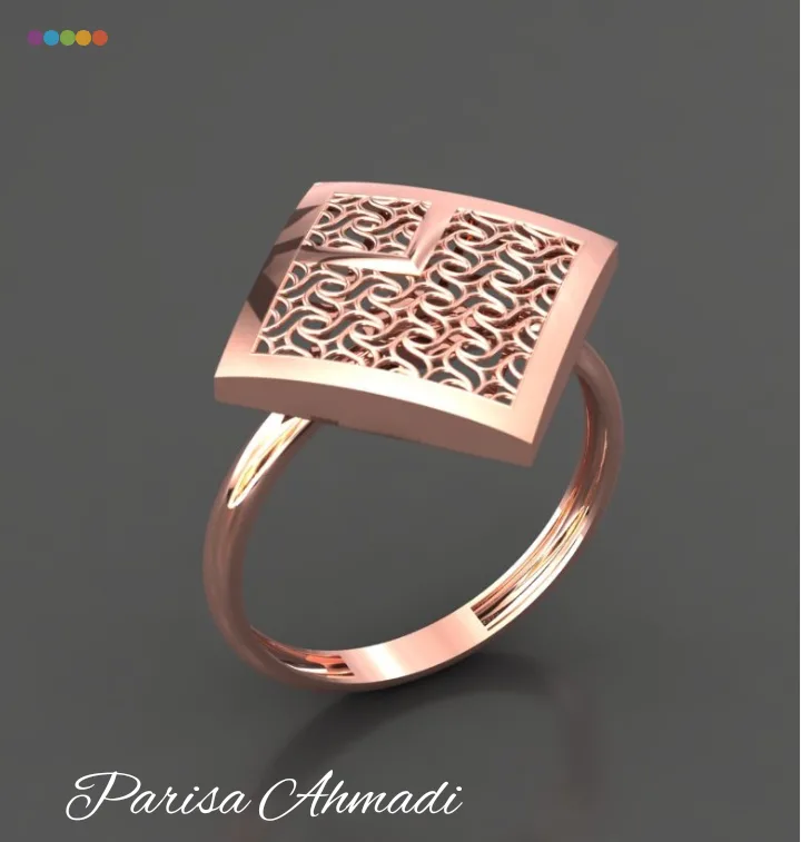 Fyvzhn Ring Code 10 3D Model — image 2