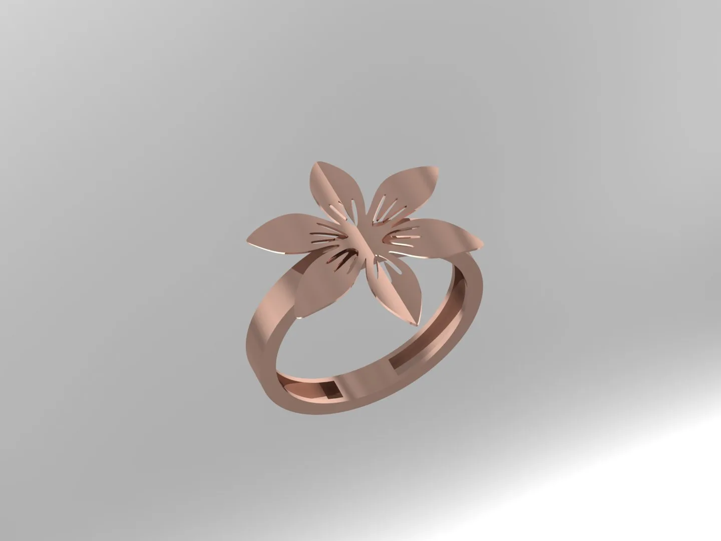 Flower Sadeh Ring 3D Model — image 2