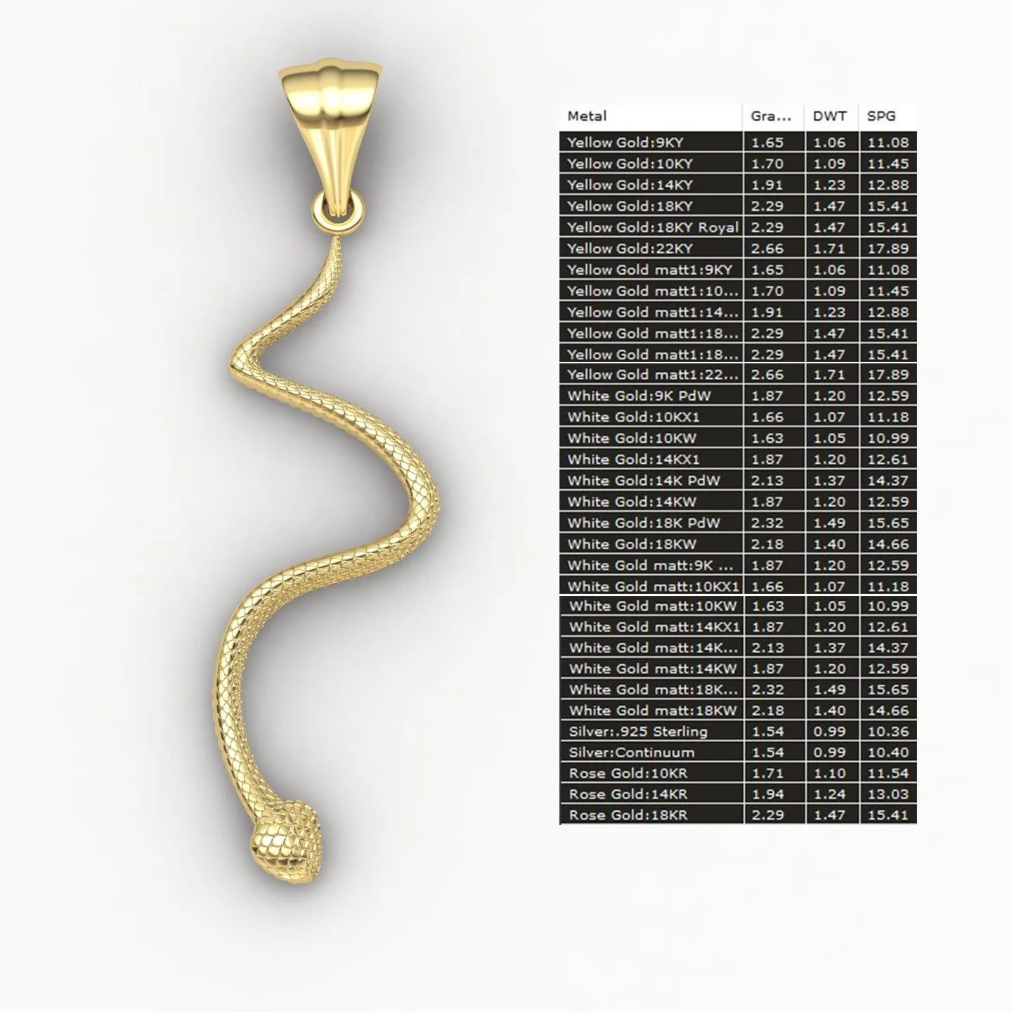 آویز مار کد 01 — تصویر ۷