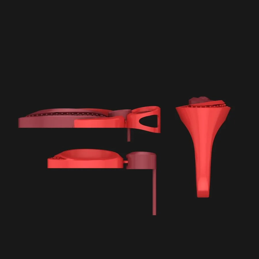 Stone Aineh Ai Khor Half Set N-ROKO-08 3D Model — image 4