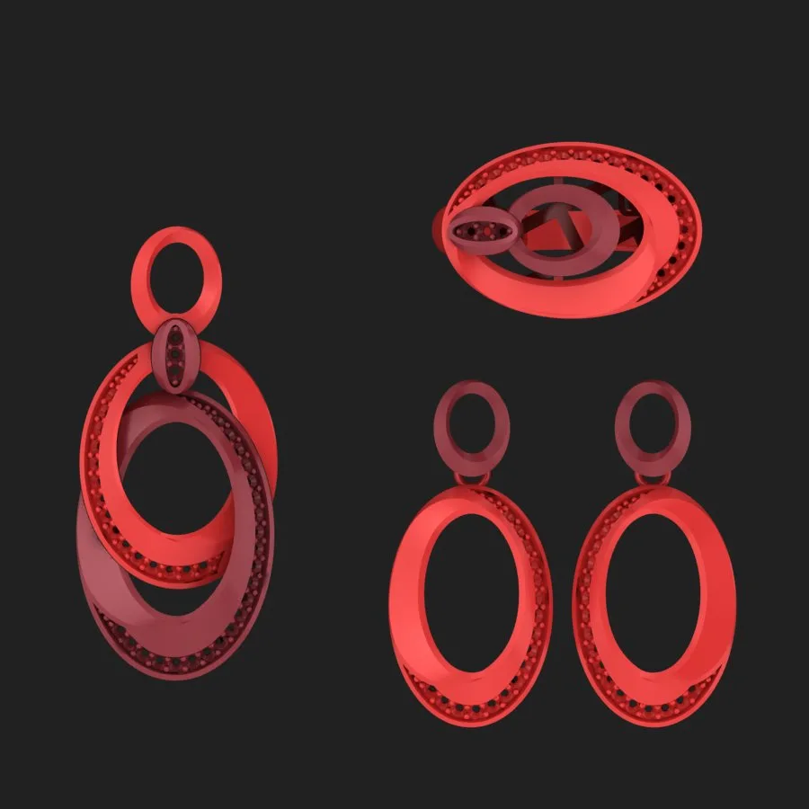Stone Aineh Ai Khor Half Set N-ROKO-08 3D Model — image 2