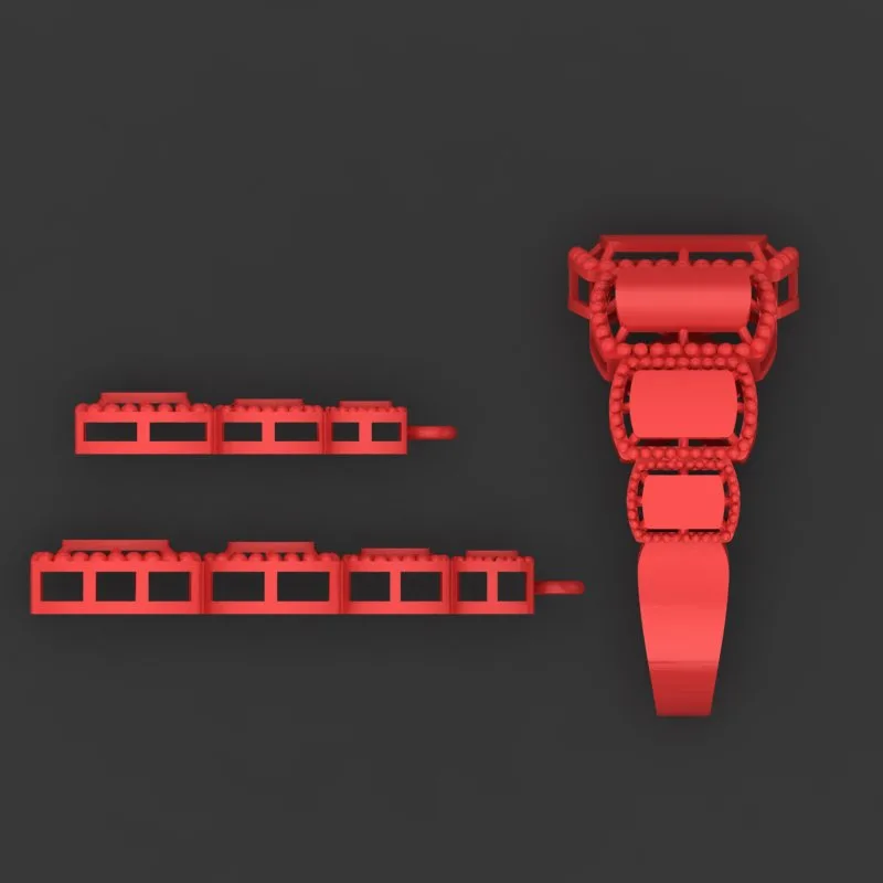Aineh Ai Half Set N-Anil-01 3D Model — image 4