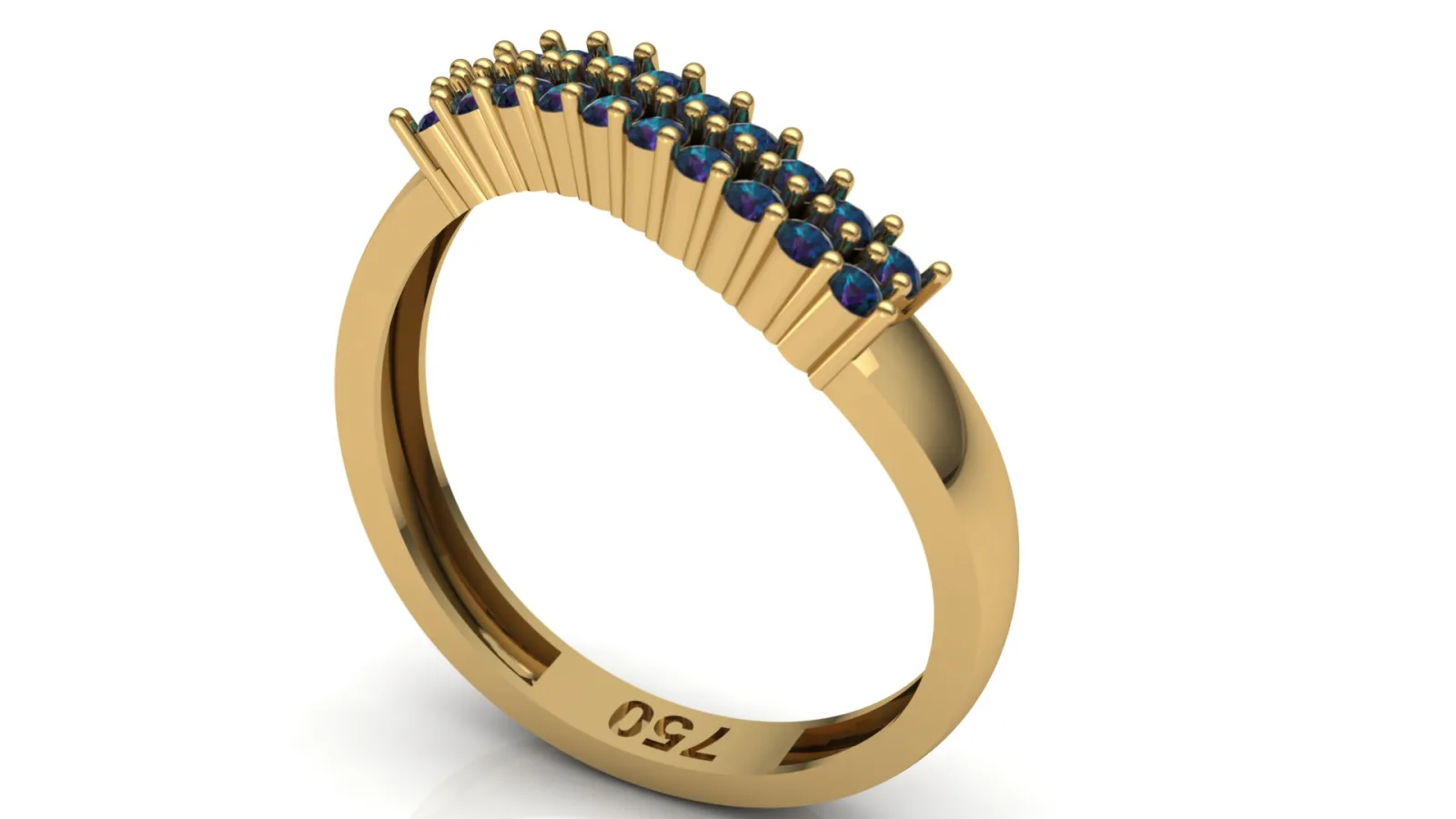 Stone Khor Ring 3D Model