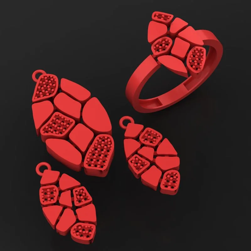 Stone Khor Polki Half Set Code N-polaki-21
